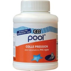 Colle pression Pool pot plastique 250ml