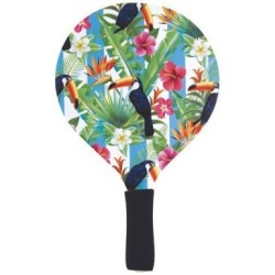 Raquette de beach ball d24cm lot de 2