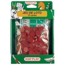 Jeu de loto 12 cartes sous blister