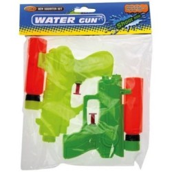 Pistolet à eau agent secret 15cm Lot de 2