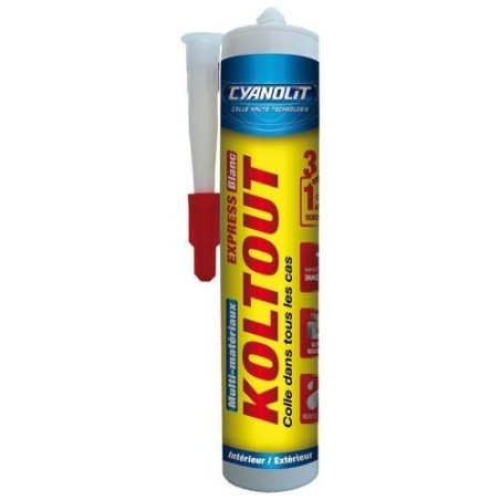 Cyanolit colle Koltout blanc cartouche 290ml