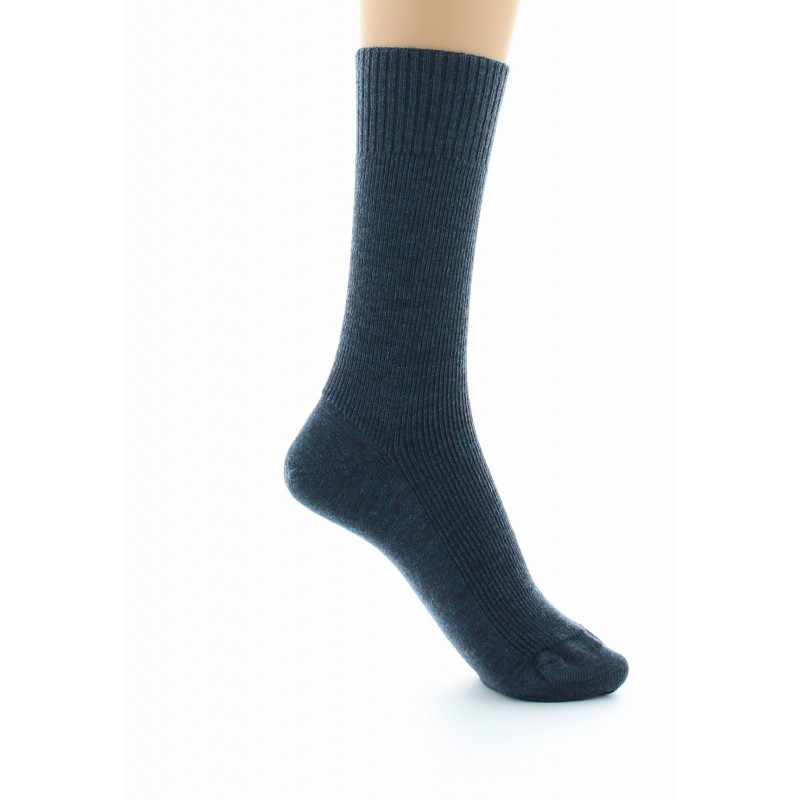 Chaussettes Confort Laine peignée Sans élastique