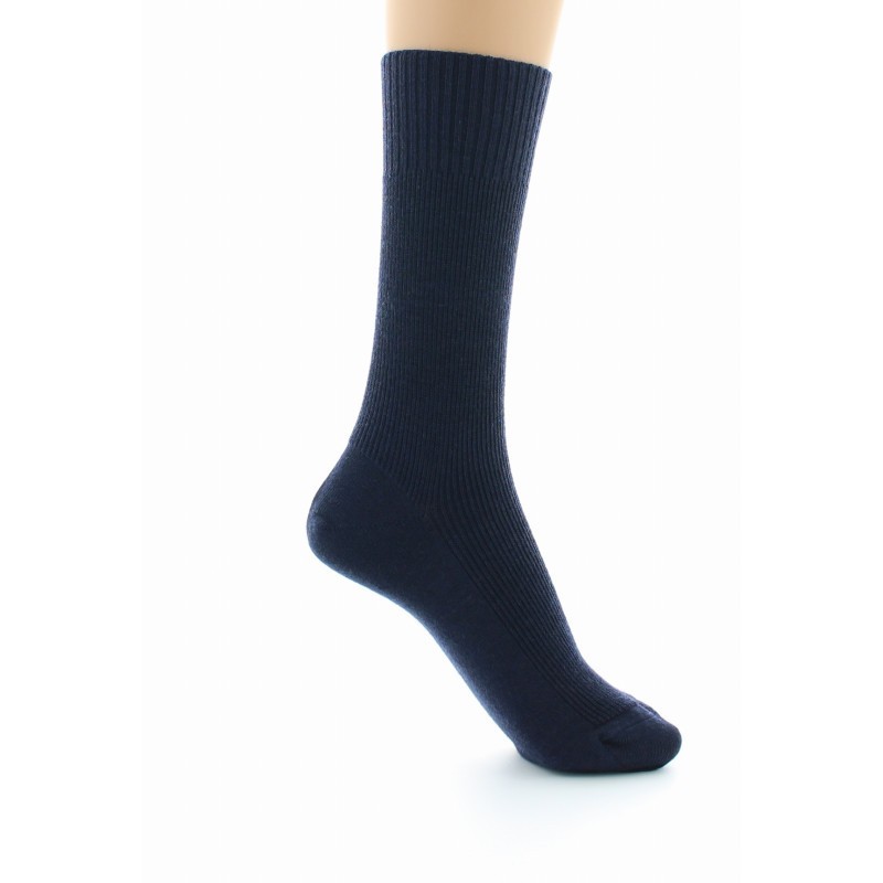 Chaussettes Confort Laine peignée Sans élastique