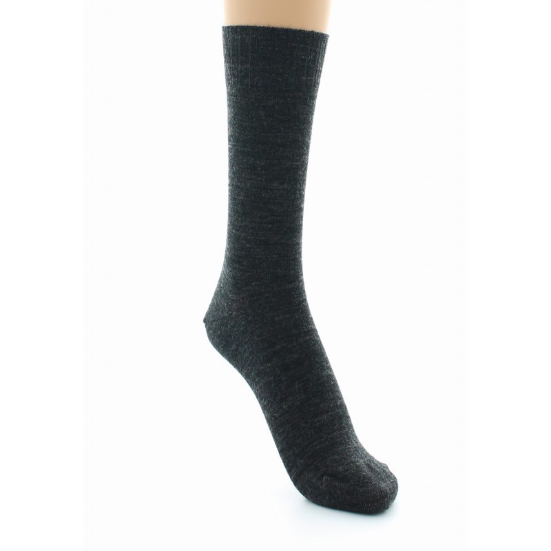 Chaussettes fines confort Laine peignée