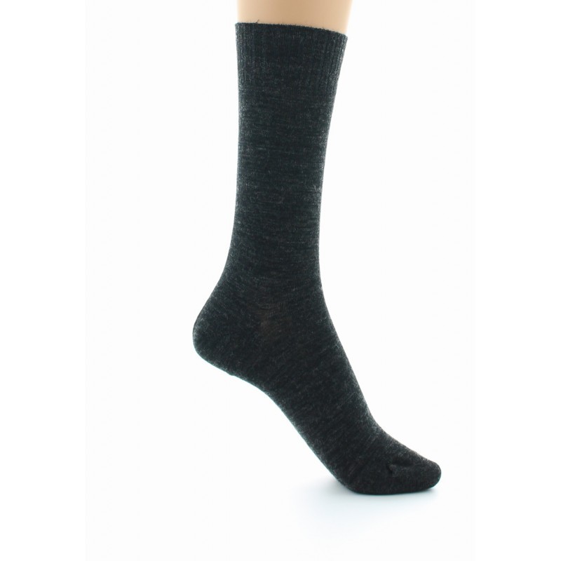 Chaussettes fines confort Laine peignée