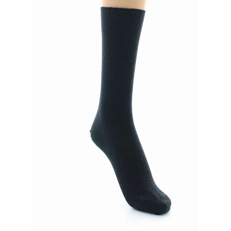 Chaussettes fines confort Laine peignée