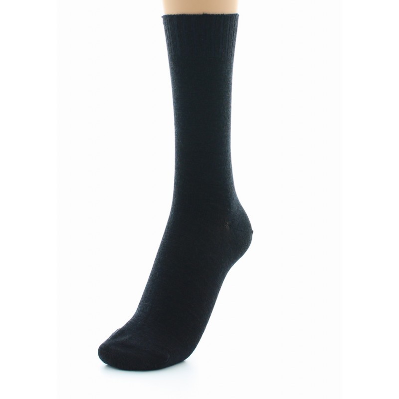 Chaussettes fines confort Laine peignée