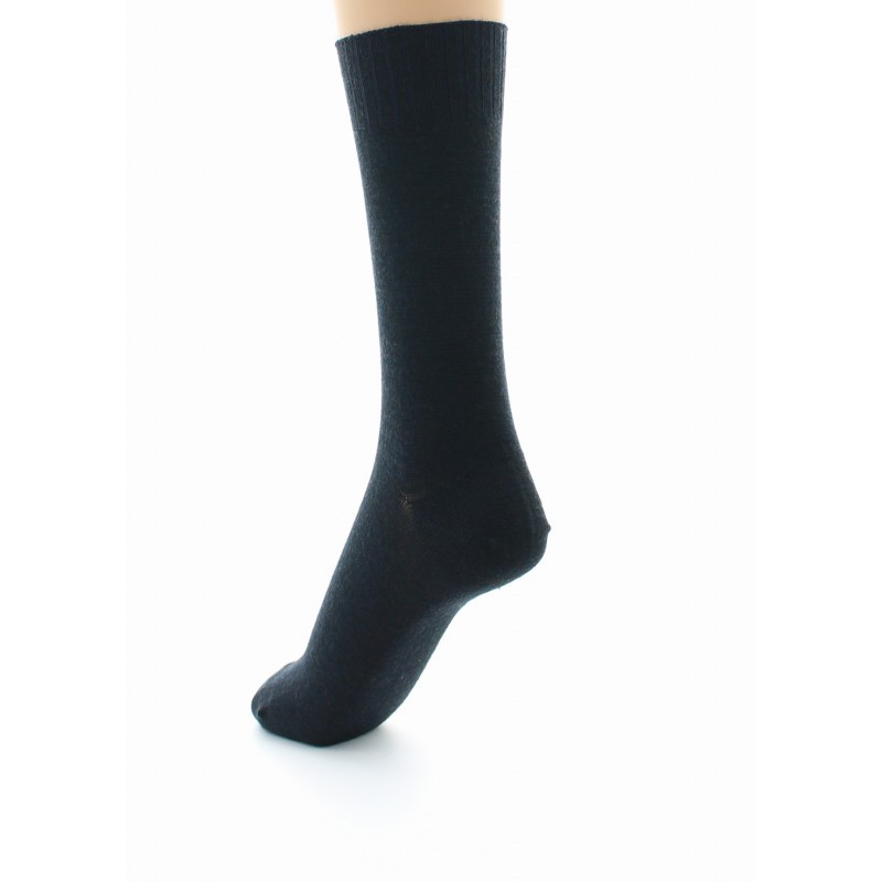 Chaussettes fines confort Laine peignée