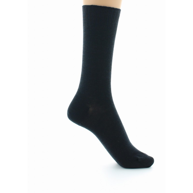 Chaussettes fines confort Laine peignée