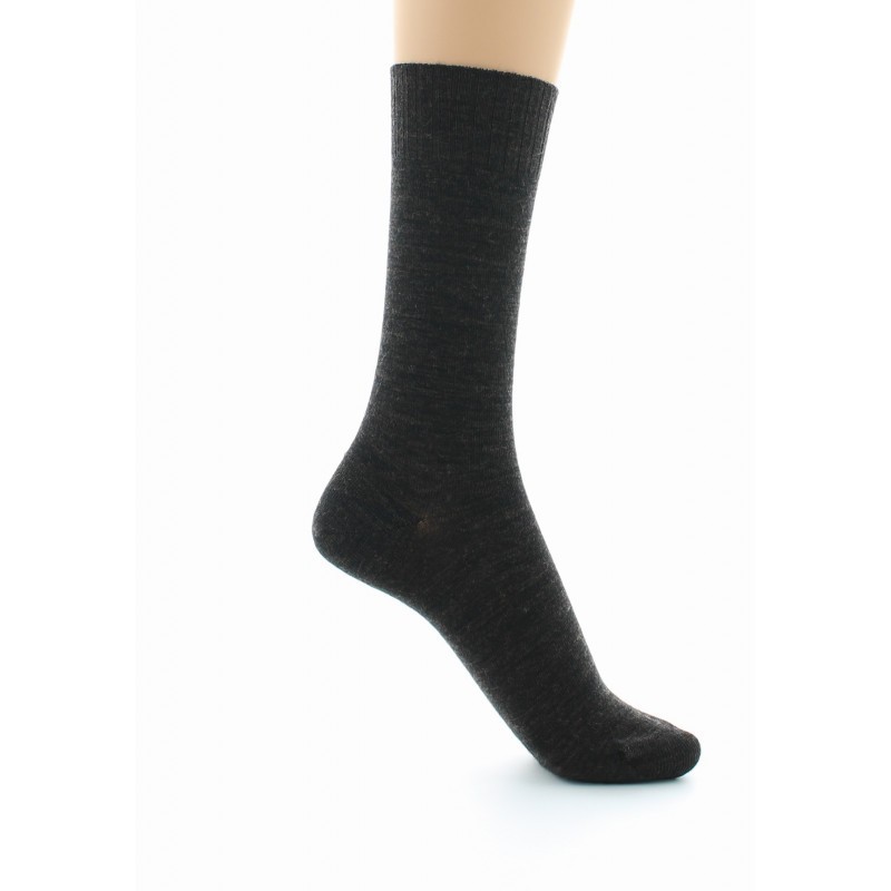 Chaussettes fines confort Laine peignée