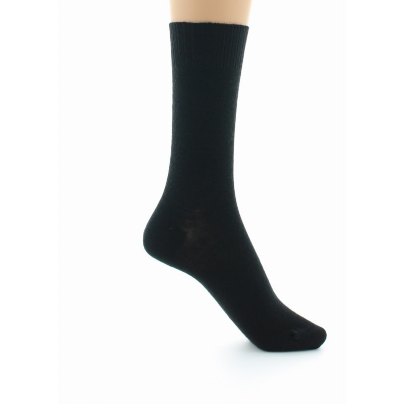 Chaussettes fines confort Laine peignée