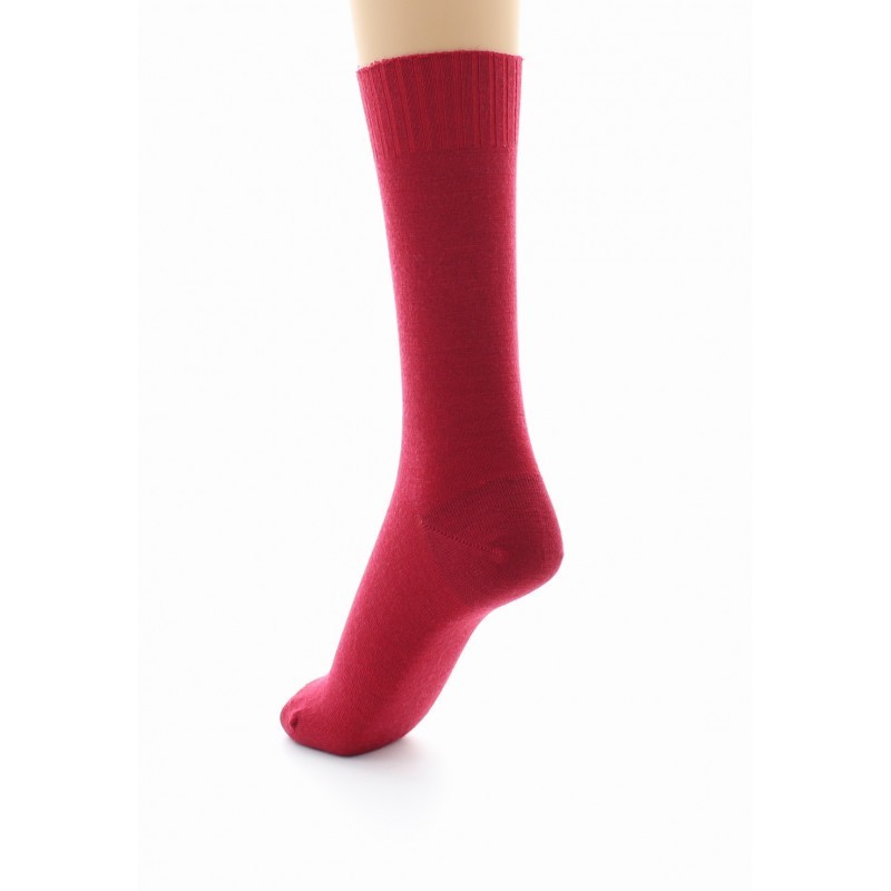 Chaussettes fines confort Laine peignée