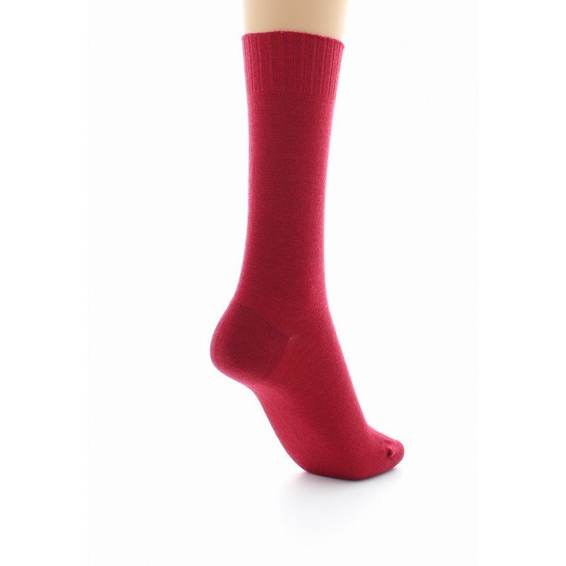 Chaussettes fines confort Laine peignée