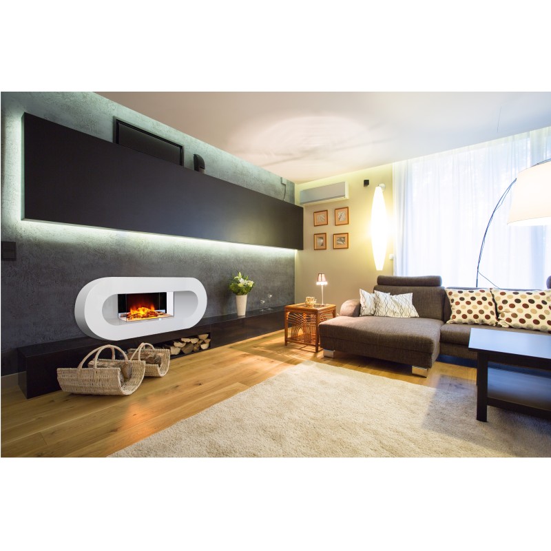 Cheminée décorative design Ovalia