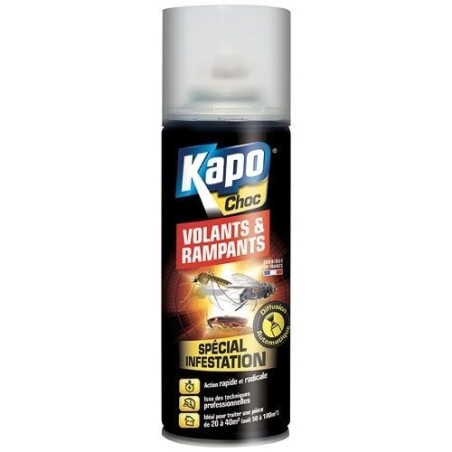 Volants / rampants  aérosol 200ml diffusion continue