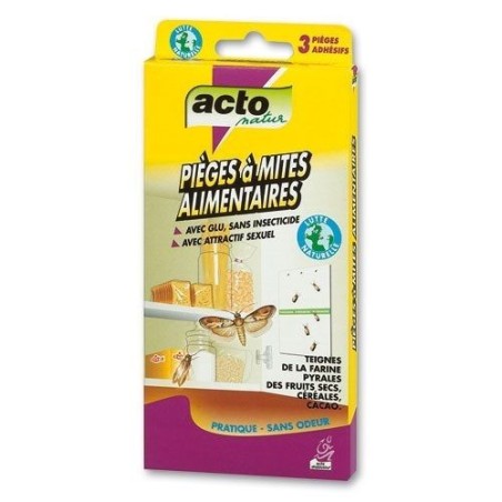 Acto piège à mites aliment.x3 mite7