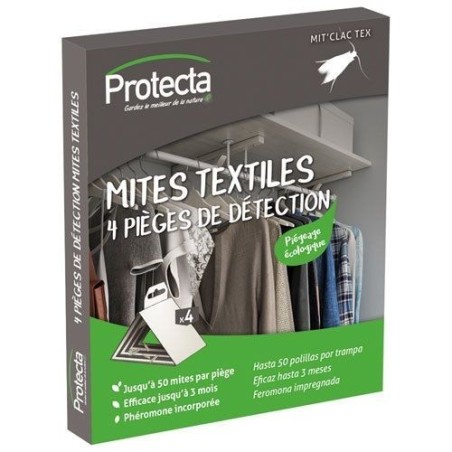 Mit'clac antimite textile 4 pieges