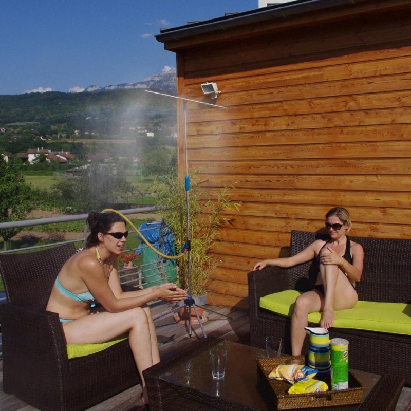 Rampe de brumisation nomade et douche de jardin - Livraison avril 2027