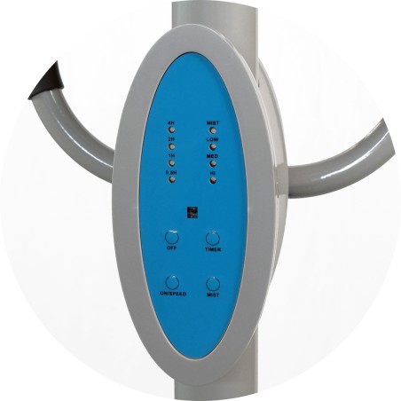 Ventilateur brumiseur design haute performance 200cm - Livraison avril 2027