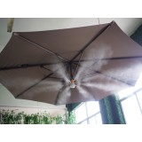 Kit parasol 8 buses avec lampe pour brumiseur haute pression pour parasol déporté