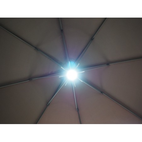 Kit parasol 8 buses avec lampe pour brumiseur haute pression pour parasol déporté