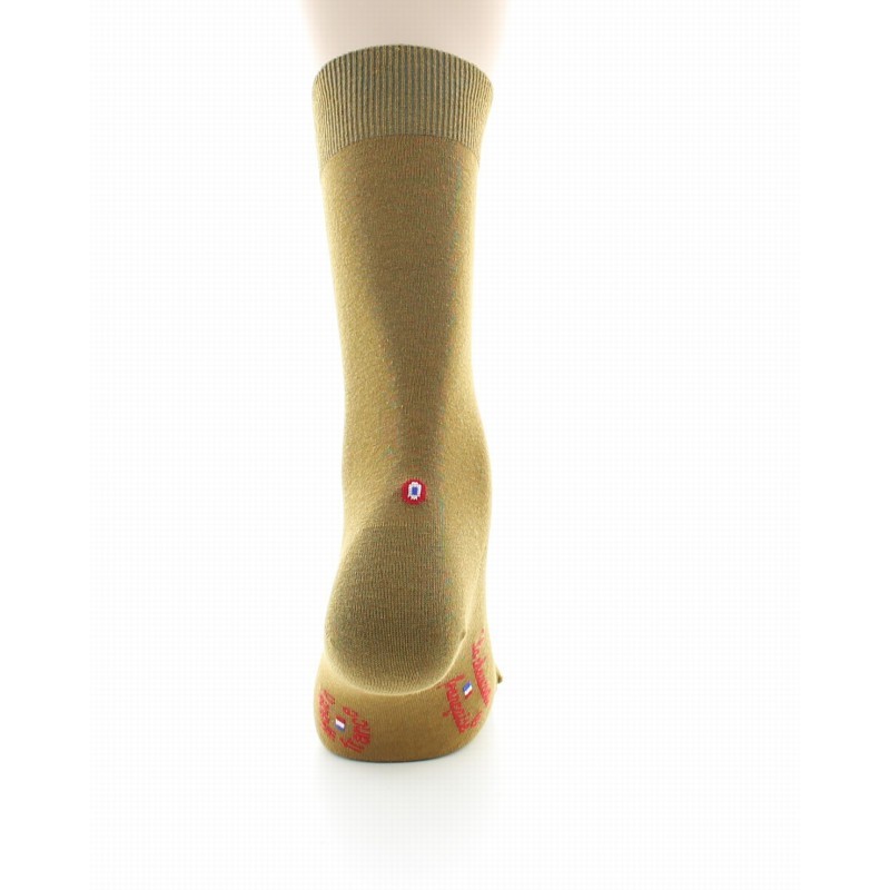 Chaussettes Petit Palais en laine et coton