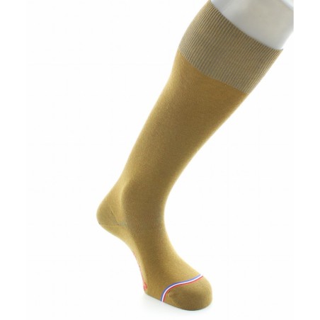 Chaussettes hautes Grand Palais en laine et coton