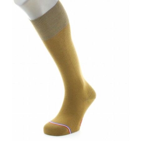 Chaussettes hautes Grand Palais en laine et coton