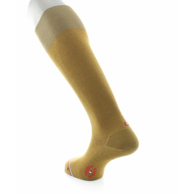 Chaussettes hautes Grand Palais en laine et coton