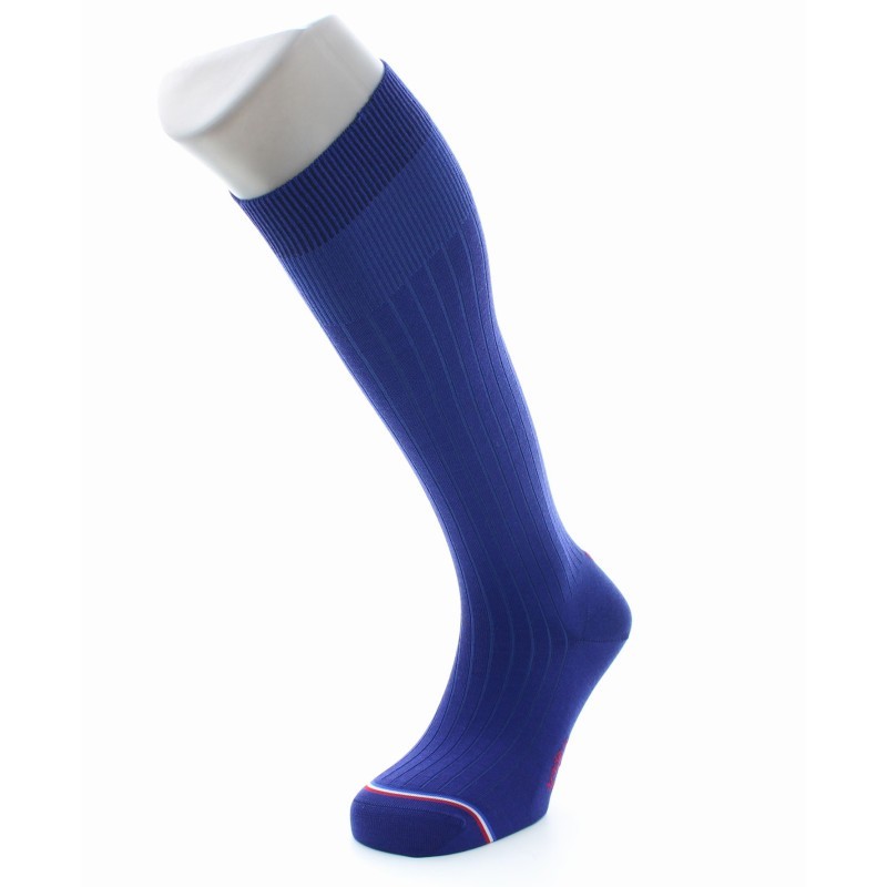 Chaussettes hautes Odéon en laine et soie
