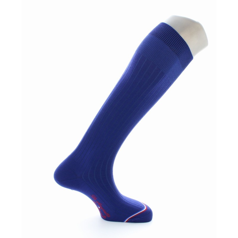 Chaussettes hautes Odéon en laine et soie