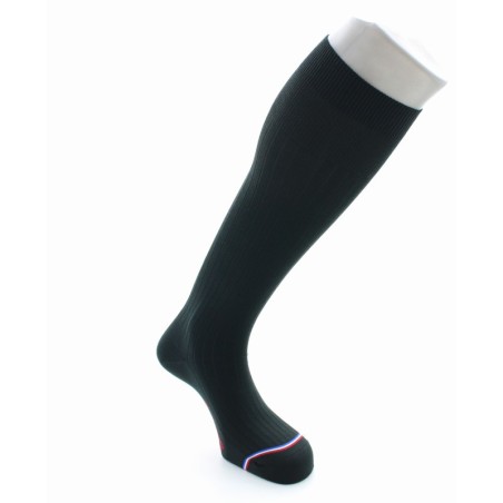 Chaussettes hautes Odéon en laine et soie