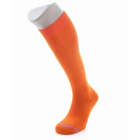 Chaussettes hautes Odéon en laine et soie