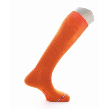 Chaussettes hautes Odéon en laine et soie