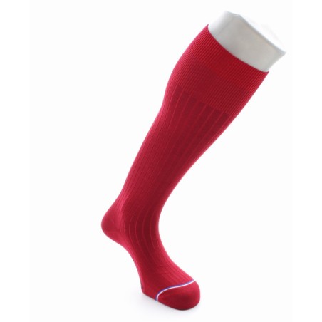 Chaussettes hautes Odéon en laine et soie