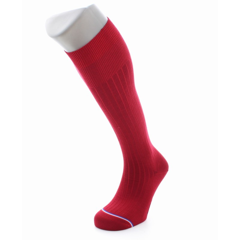 Chaussettes hautes Odéon en laine et soie