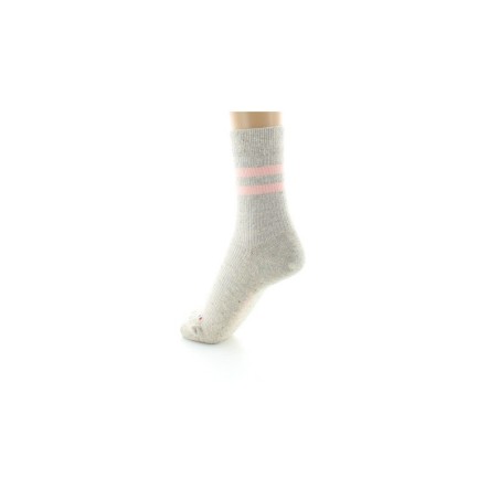 Chaussettes courtes femme en coton et soie