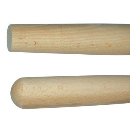 Manche pelle droit bois dur 1.30m 2244