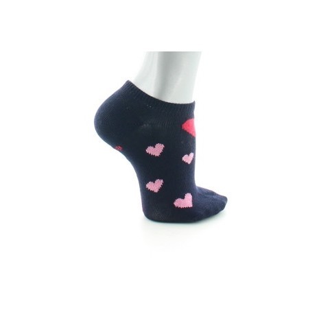 Socquettes Fantaisies Enfant Coeur
