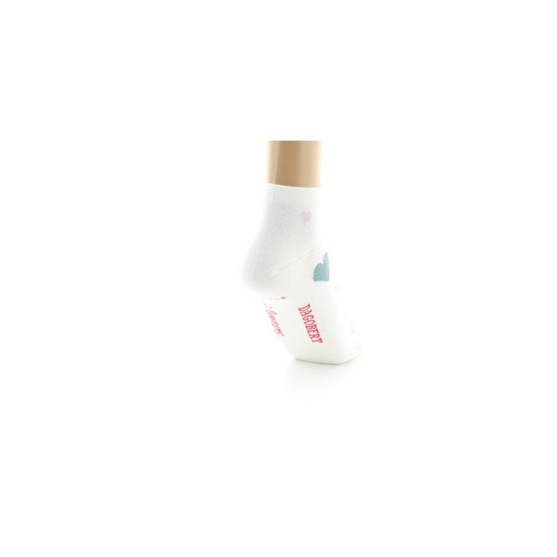 Chaussettes courtes fantaisie Coeurs