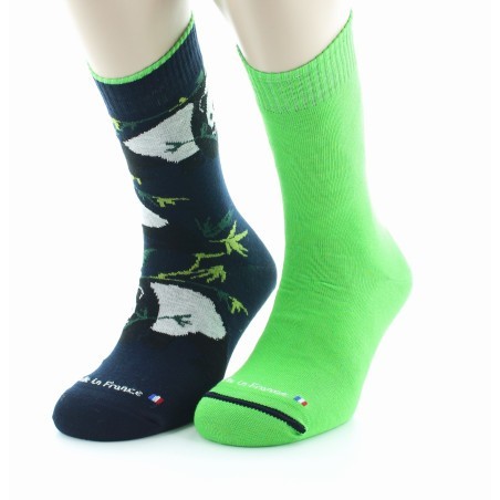 Chaussettes Réversibles Panda