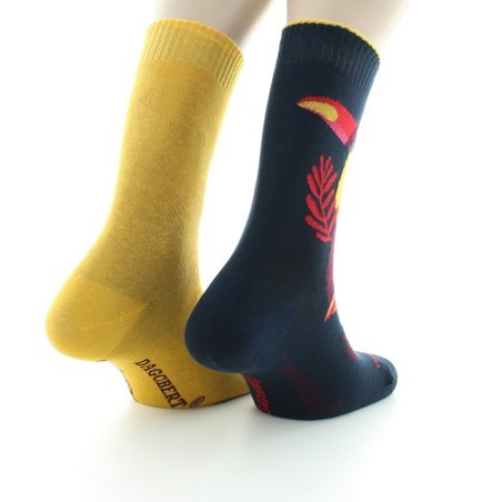 Doubles chaussettes réversibles Toucan