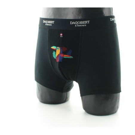 Boxer fantaisie en coton - Toucan