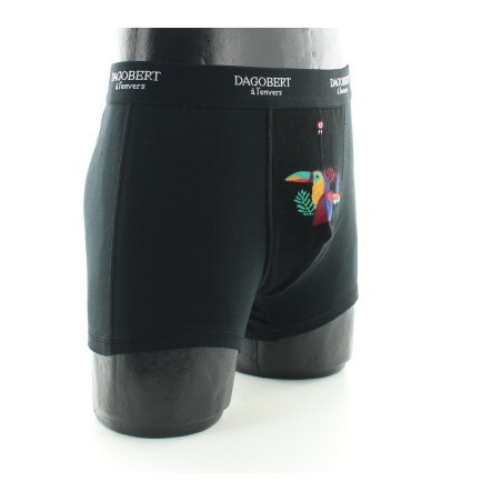 Boxer fantaisie en coton - Toucan
