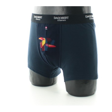 Boxer fantaisie en coton - Toucan