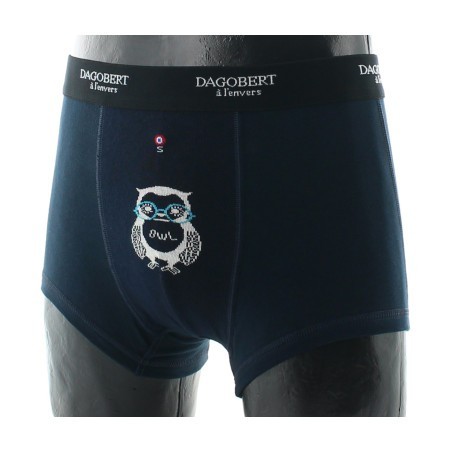 Boxer original à motif Hibou