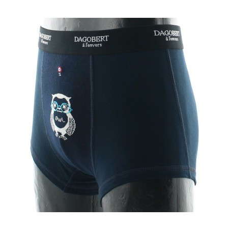 Boxer original à motif Hibou