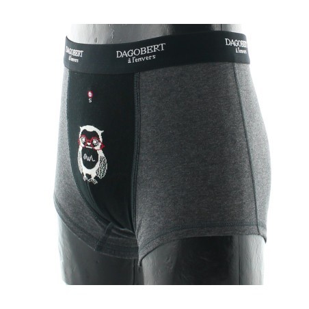 Boxer original à motif Hibou