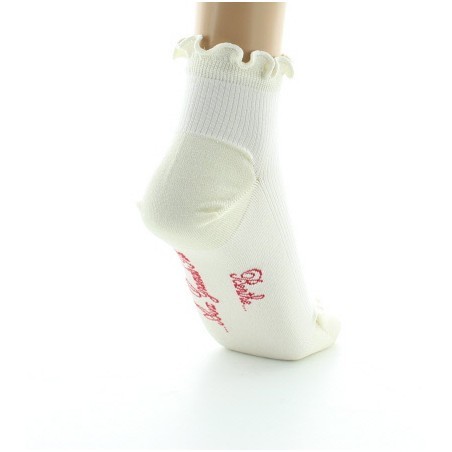 Chaussettes Courtes en soie à côtes