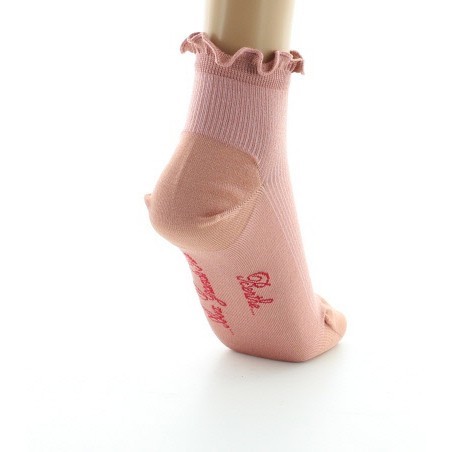 Chaussettes Courtes en soie à côtes